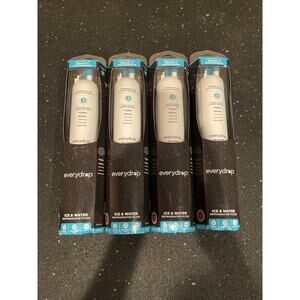 Lot of 4 Genuine Εverydrop Refrigerator Ice & Water Filter 3 ΕDR3RXD1 SEALED